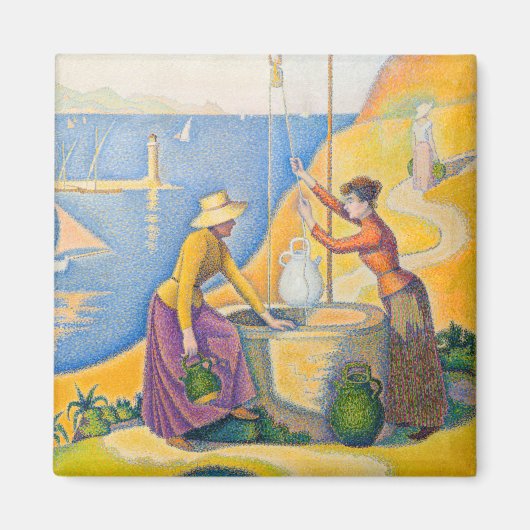Paul Signac - Frauen am Brunnen Magnet (Vorne)