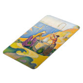 Paul Signac - Frauen am Brunnen Magnet (Linke Seite)