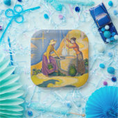 Paul Signac - Frauen am Brunnen Pappteller (Party)