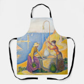 Paul Signac - Frauen am Brunnen Schürze (Vorderseite)