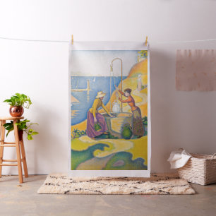 Paul Signac - Frauen am Brunnen Stoff