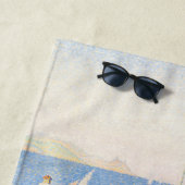 Paul Signac - Frauen am Brunnen Strandtuch (Beispiel)