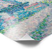 Paul Signac - Kanal von Overschie Fotodruck (Ecke)