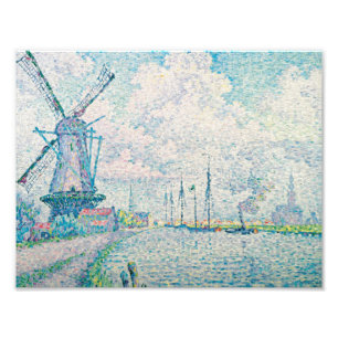Paul Signac - Kanal von Overschie Fotodruck