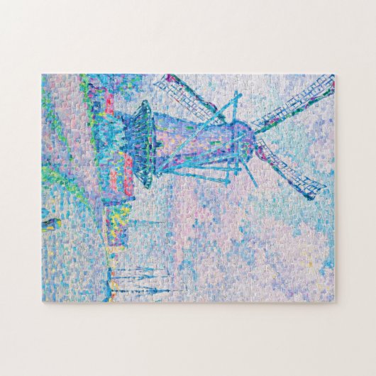 Paul Signac - Kanal von Overschie Puzzle (Horizontal)