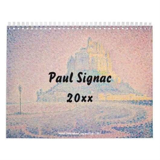 Paul Signac Masterpiece Selection Kalender (Titelbild)