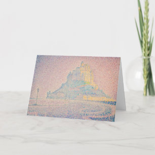 Paul Signac - Mont Saint Michel, Nebel und Sonne Karte