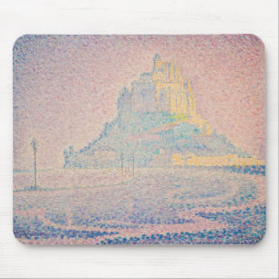 Paul Signac - Mont Saint Michel Nebel und Sonne Mousepad