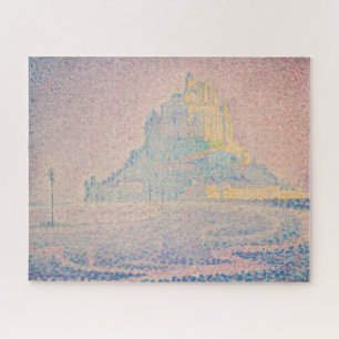 Paul Signac - Mont Saint Michel Nebel und Sonne Puzzle