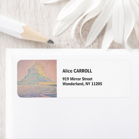 Paul Signac - Monte Saint Michel Fog und Sun (Insitu)