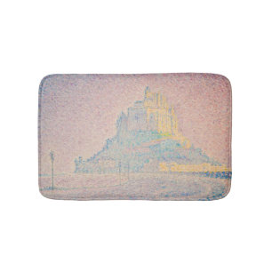 Paul Signac - Monte Saint Michel Fog und Sun Badematte