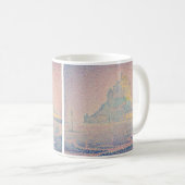 Paul Signac - Monte Saint Michel Fog und Sun Kaffeetasse (VorderseiteRechts)