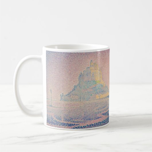 Paul Signac - Monte Saint Michel Fog und Sun Kaffeetasse (Links)