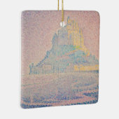 Paul Signac - Monte Saint Michel Fog und Sun Keramikornament (Rechts)