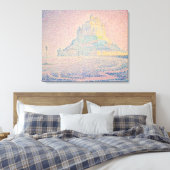 Paul Signac - Monte Saint Michel Fog und Sun Leinwanddruck (Insitu (Schlafzimmer))