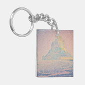 Paul Signac - Monte Saint Michel Fog und Sun Schlüsselanhänger (Vorderseite links)