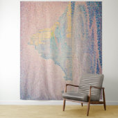 Paul Signac - Monte Saint Michel Fog und Sun Wandteppich (Beispiel)