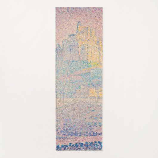 Paul Signac - Monte Saint Michel Fog und Sun Yogamatte (Vorderseite)