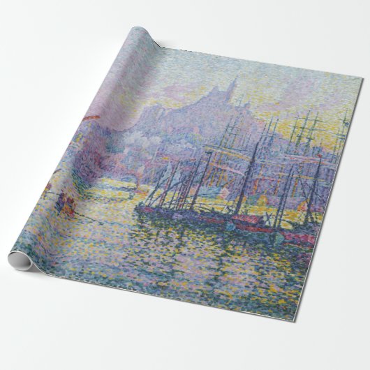 Paul Signac - Notre-Dame-de-la-Garde, Marseille Geschenkpapier (Ungerollt)
