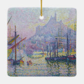 Paul Signac - Notre-Dame-de-la-Garde, Marseille Keramikornament (Rückseite)