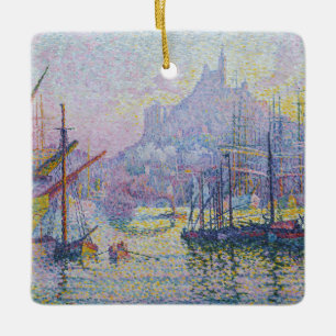 Paul Signac - Notre-Dame-de-la-Garde, Marseille Keramikornament