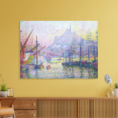 Paul Signac - Notre-Dame-de-la-Garde, Marseille Leinwanddruck (Insitu (Wohnzimmer))