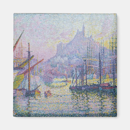 Paul Signac - Notre-Dame-de-la-Garde, Marseille Magnet (Vorne)