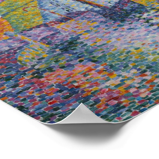 Paul Signac - Notre-Dame-de-la-Garde, Marseille Poster (Ecke)