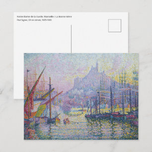 Paul Signac - Notre-Dame-de-la-Garde, Marseille Postkarte