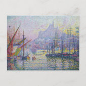 Paul Signac - Notre-Dame-de-la-Garde, Marseille Postkarte (Vorderseite)
