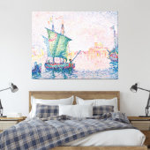 Paul Signac painting Leinwanddruck (Insitu (Schlafzimmer))