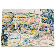 Paul Signac-Petit Anwey-The River Bank 1920-1929