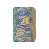 Paul Signac - Place des Lices, Saint-Tropez Badematte (Vorderseite Vertikal)