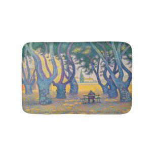 Paul Signac - Place des Lices, Saint-Tropez Badematte