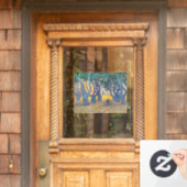 Paul Signac - Place des Lices, Saint-Tropez Fensteraufkleber (Haustür)