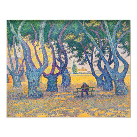 Paul Signac - Place des Lices, Saint-Tropez Fotodruck (Vorne)