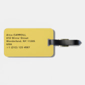 Paul Signac - Place des Lices, Saint-Tropez Gepäckanhänger (Rückseite horizontal)