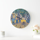 Paul Signac - Place des Lices, Saint-Tropez Große Wanduhr (Zuhause)