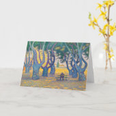 Paul Signac - Place des Lices, Saint-Tropez Karte (Gelbe Blume)