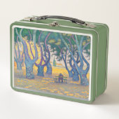 Paul Signac - Place des Lices, Saint-Tropez Metall Brotdose (Vorderseite)