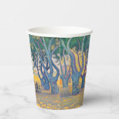 Paul Signac - Place des Lices, Saint-Tropez Pappbecher (Rechts)