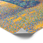 Paul Signac - Place des Lices, Saint-Tropez Poster (Ecke)