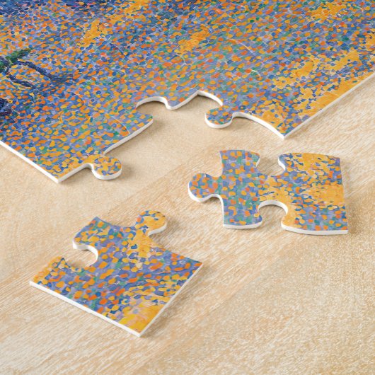 Paul Signac - Place des Lices, Saint-Tropez Puzzle (Seite)