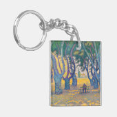 Paul Signac - Place des Lices, Saint-Tropez Schlüsselanhänger (Vorderseite links)