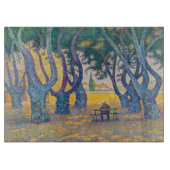 Paul Signac - Place des Lices, Saint-Tropez Schneidebrett (Vorderseite)