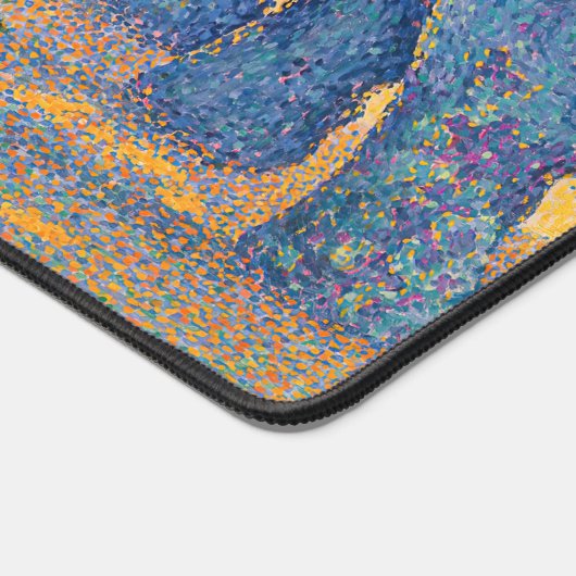 Paul Signac - Place des Lices, Saint-Tropez Schreibtischunterlage (Ecke)