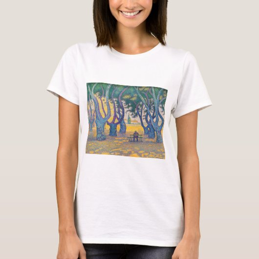 Paul Signac - Place des Lices, Saint-Tropez T-Shirt (Vorderseite)