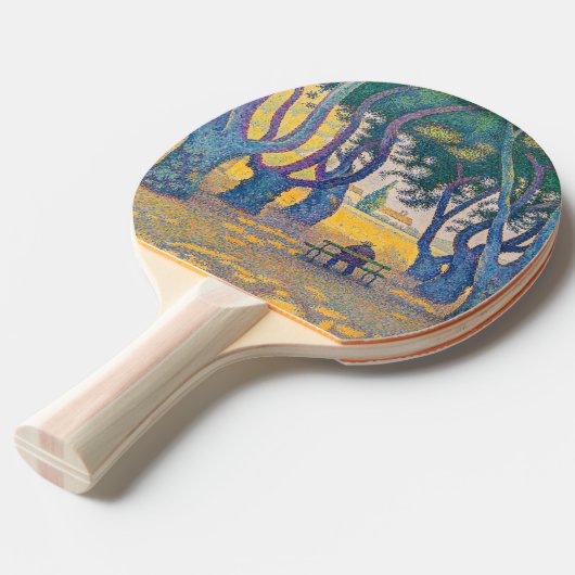 Paul Signac - Place des Lices, Saint-Tropez Tischtennis Schläger (Vorderseite)