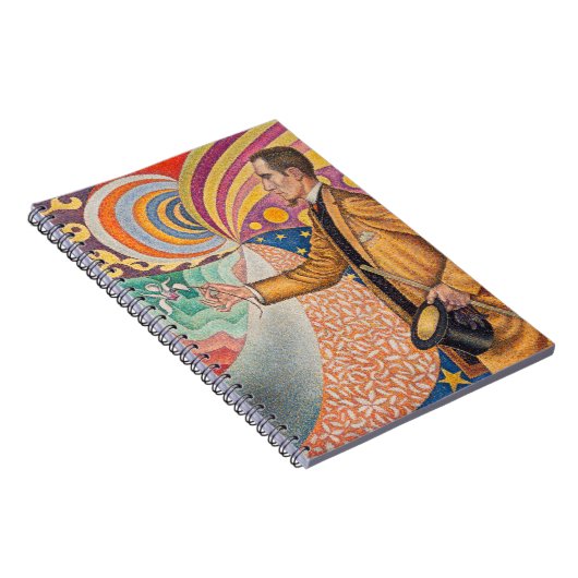 Paul Signac - Portrait von Felix Feneon, Opus 217 Notizblock (Rechte Seite)