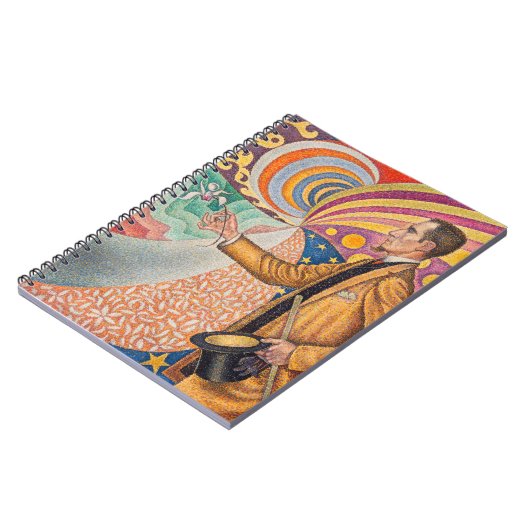 Paul Signac - Portrait von Felix Feneon, Opus 217 Notizblock (Linke Seite)